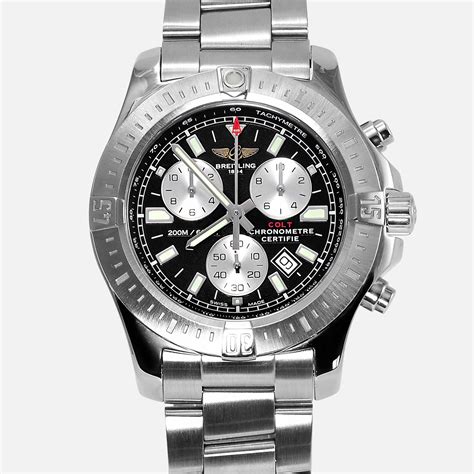 breitling colt 44 quartz|Breitling colt quartz chronograph.